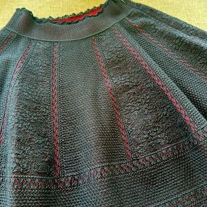 Alexander McQueen knitted skirt